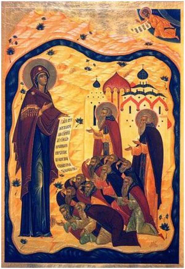 БОГОЛЮБСКАЯ ИКОНА БОЖИЕЙ МАТЕРИ