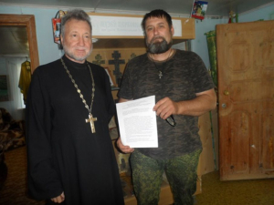 Приход храма Живоначальной Троицы ст. Клетской продолжил сотрудничество со станичным казачьем обществом «Станица Клетская» на основе Соглашения.