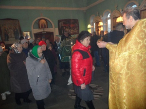 В Праздник Обрезание Господне благочинный Клетского округа протоиерей Михаил Пономарев совершил Литургию в храме Живоначальной Троицы станицы Клетской.