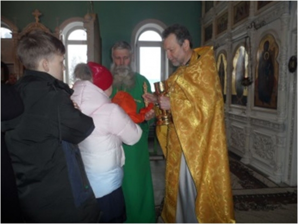 Богослужение в храме ст. Клетской - Неделя сыропустная. Воспоминание Адамова изгнания. Прощеное воскресенье.