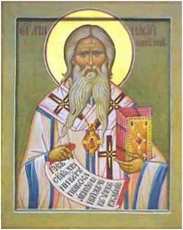 Воскресная Божественная Литургия свт. Афанасия, исп. епископа Ковровского в храме станицы Клетской