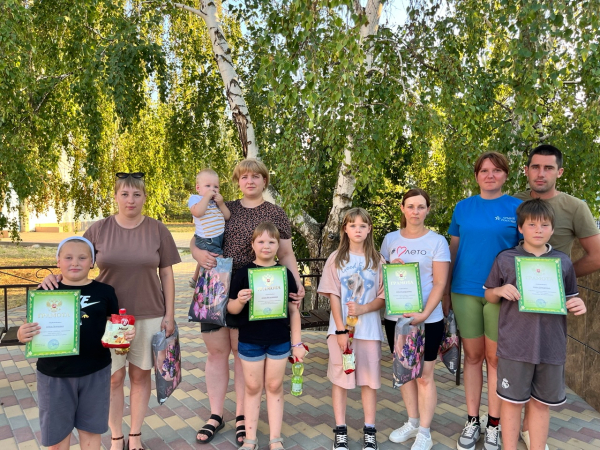 Спортивные семейные соревнования, посвященные Дню физкультурника