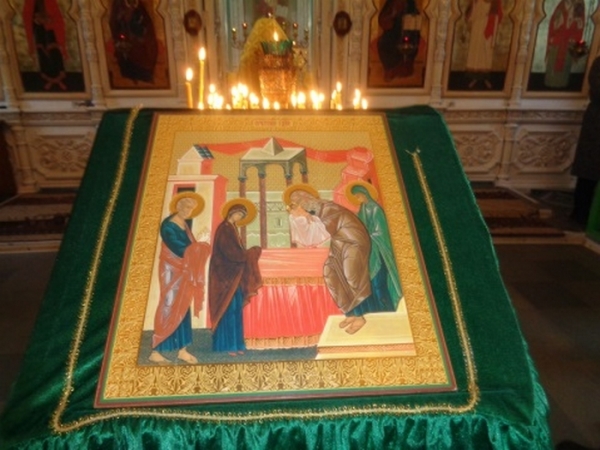 Празднование Сретения Господня в храме ст. Клетской.