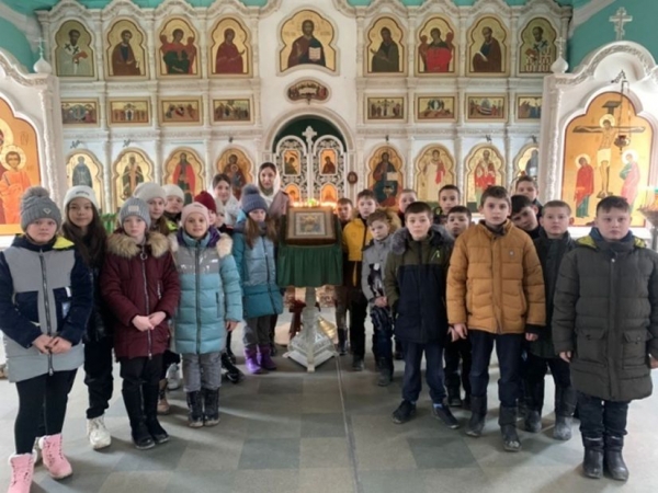 Православный урок для учащихся МКОУ «Клетская СШ»