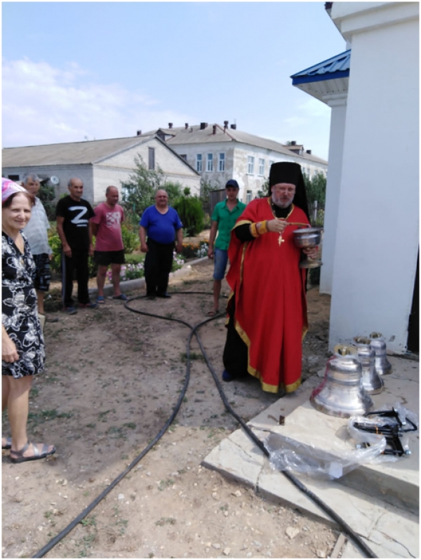В праздник Преображения Господня поплыл над станицей мелодичный колокольный звон