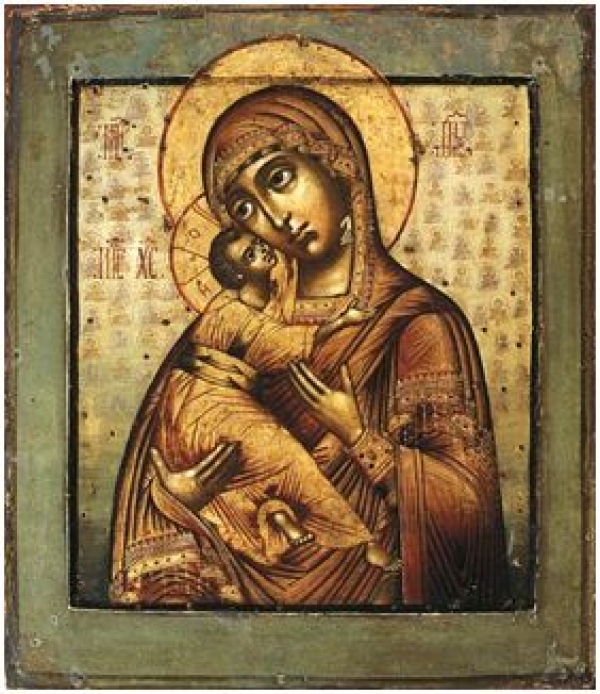 ВЛАДИМИРСКАЯ ИКОНА БОЖИЕЙ МАТЕРИ