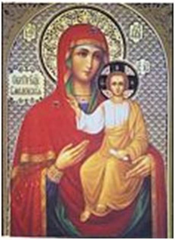 СМОЛЕНСКАЯ ИКОНА БОЖИЕЙ МАТЕРИ, ИМЕНУЕМАЯ "ОДИГИТРИЯ"