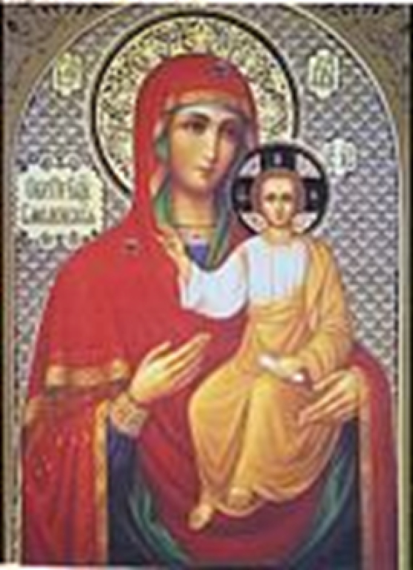 СМОЛЕНСКАЯ ИКОНА БОЖИЕЙ МАТЕРИ, ИМЕНУЕМАЯ "ОДИГИТРИЯ"
