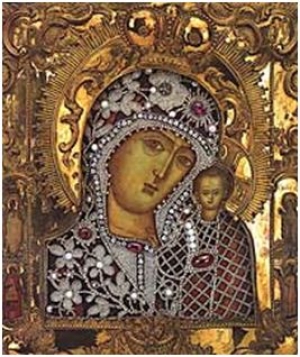 ИКОНА БОЖИЕЙ МАТЕРИ КАЗАНСКАЯ