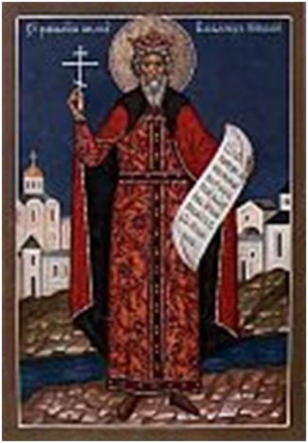 СВЯТОЙ РАВНОАПОСТОЛЬНЫЙ ВЕЛИКИЙ КНЯЗЬ ВЛАДИМИР