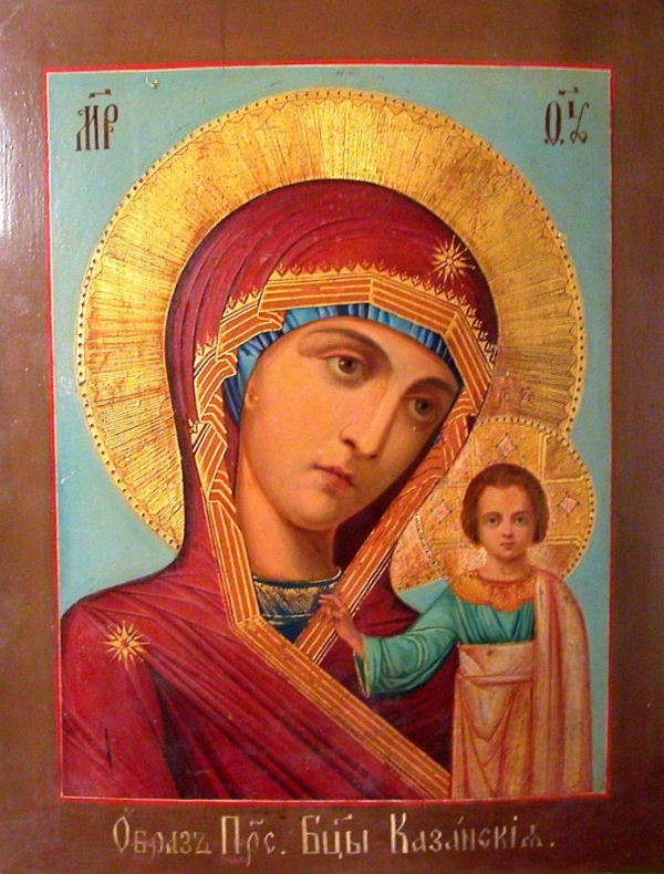 Праздничное Богослужение в храме ст. Клетской. Явление иконы Пресвятой Богородицы во граде Казани.
