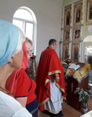 В День Крещения Руси игумен Руфин совершил Божественную Литургию в храме станицы Кременской Клетского благочиния.