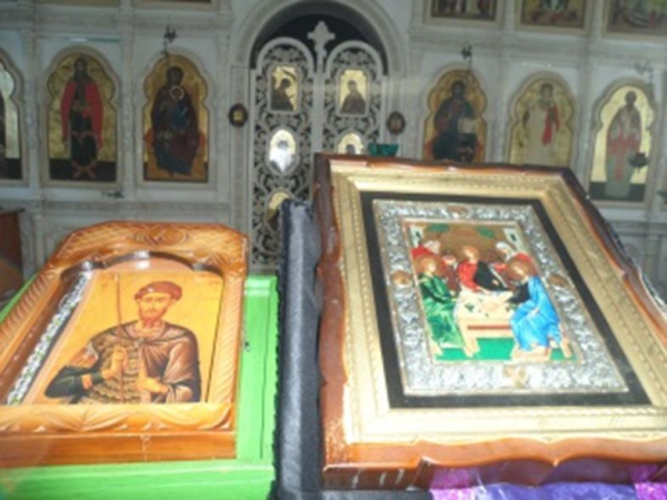 Пятница 1-й седмицы Великого поста. Литургия Преждеосвященных Даров в храме ст. Клетской.