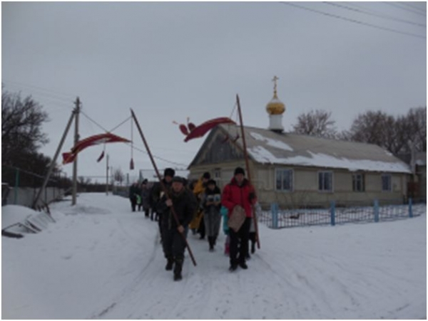 Крестный ход в Праздник Крещения Господня