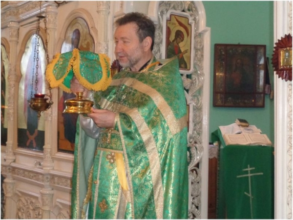 Воскресное Богослужение в храме станицы Клетской