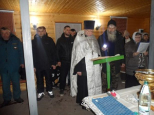 Великое освящение воды в купели родника «Живоносный Источник» ст. Клетской.