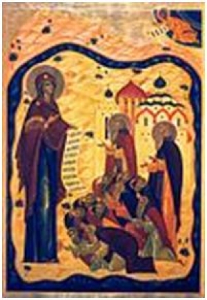 БОГОЛЮБСКАЯ ИКОНА БОЖИЕЙ МАТЕРИ