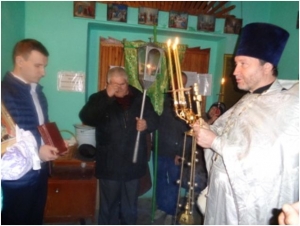 Пасхальное праздничное Богослужение в храме Живоначальной Троицы станицы Клетской.