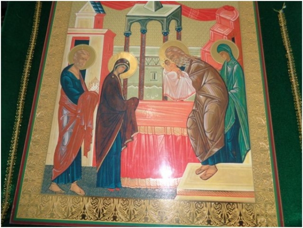 Сретение Господа Бога и Спаса нашего Иисуса Христа.