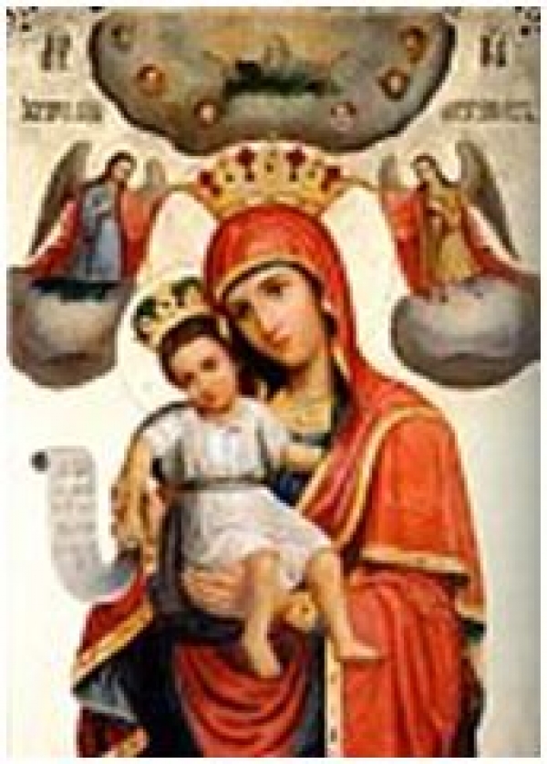 ИКОНА БОЖИЕЙ МАТЕРИ "ДОСТОЙНО ЕСТЬ"