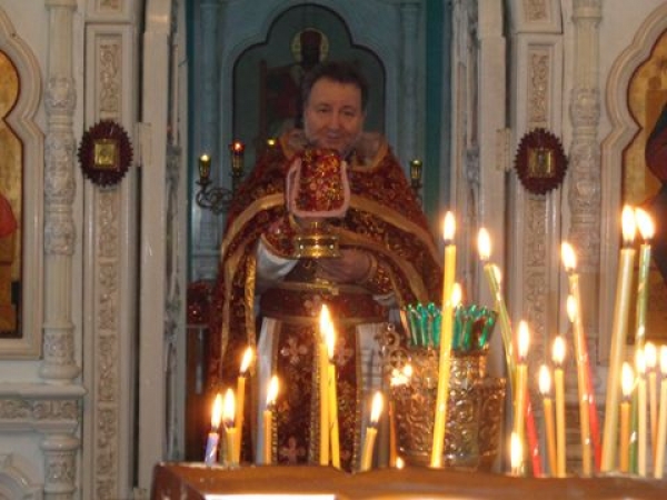 Богослужение в храме станицы Клетской: Неделя о мытаре и фарисее. Собор новомучеников и исповедников Церкви Русской.
