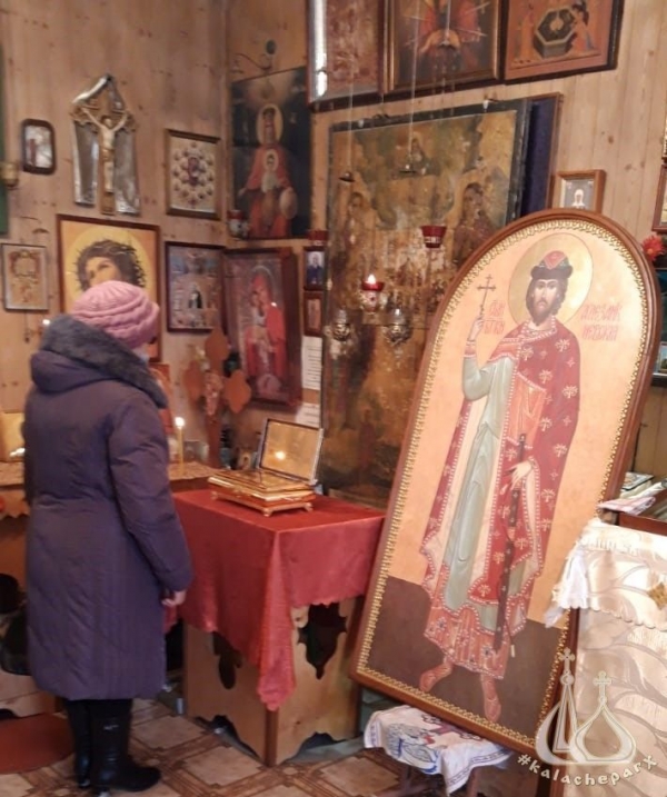 В храмах Клетского благочиния можно будет поклониться святым мощам Александра Невского