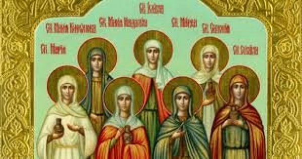 Третья неделя после Пасхи — праздник Жен Мироносиц.