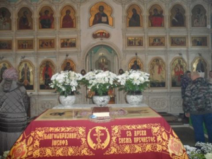 Богослужение в храме ст. Клетской: Страстная Седмица. Великая Суббота.