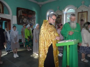 Молебен перед началом учебного года в храме ст. Клетской.