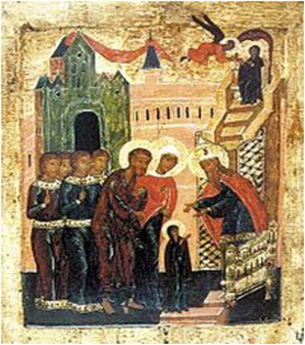 Праздничное Богослужение - Введение во храм Пресвятой Богородицы.
