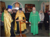 Новогодний молебен в храме станицы Клетской.